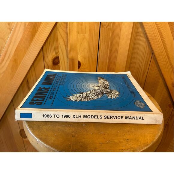 1986-1990HARLEY DAVIDSON XLH MODELS ORIGINAL FACTORY SERVICE MANUAL (5429) - Picture 5 of 8